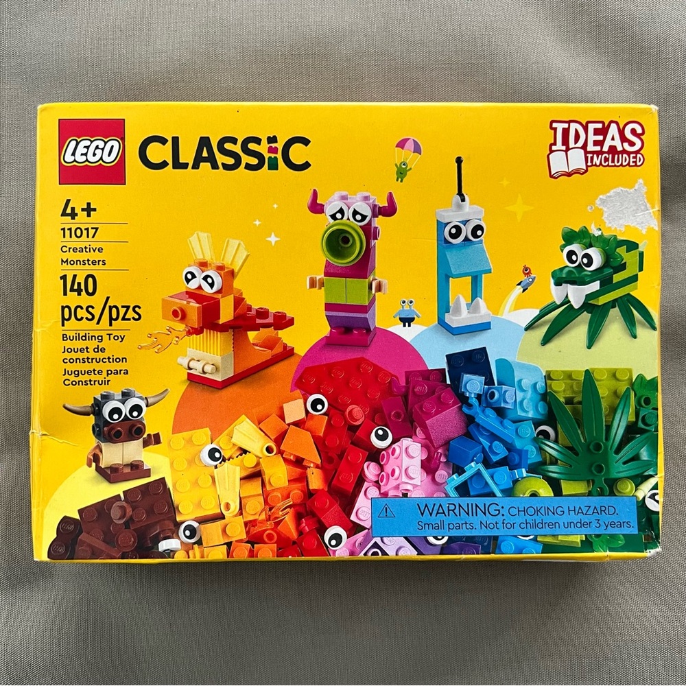 LEGO Classic Creative Monsters Building Set - Multicolor 11017